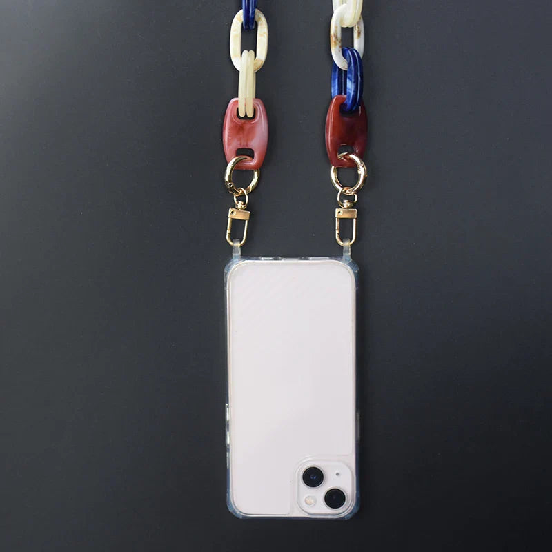 Multifunctional cross body women acrylic handbag strap bag