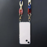 Multifunctional cross body women acrylic handbag strap bag
