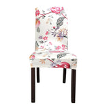 floral chair covers spandex elastic for dining room