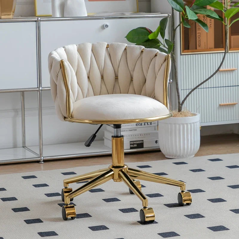 Adjustable Swivel Makeup Chair Living Room Dining Chair