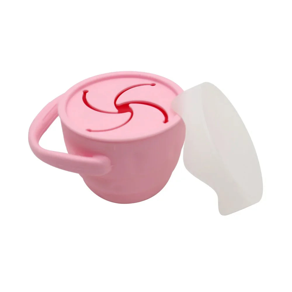 12 Color Baby Kids Silicone Snack Cup Food