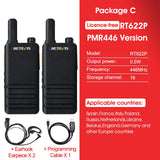 15mm Ultra-thin Mini Walkie Talkie Retevis RT622P Type