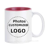 Customized Photos/Logo Printed DIY Coffee Mugs Personalized Tea