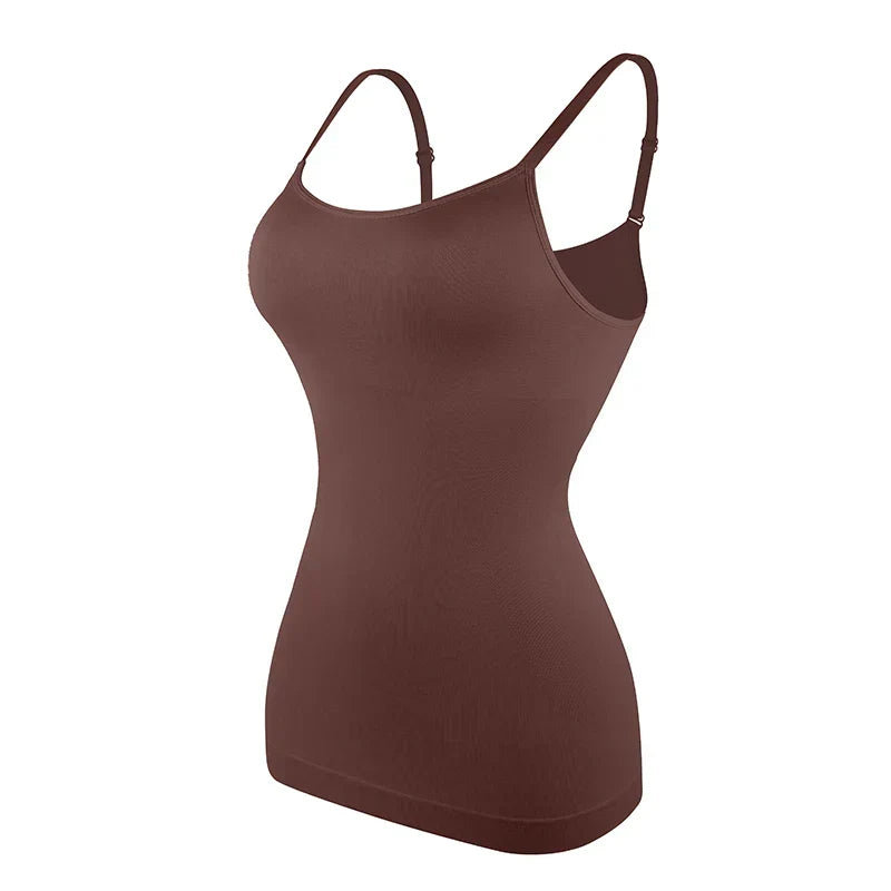 Women Plus Size Tank Top Tummy Control Camisole
