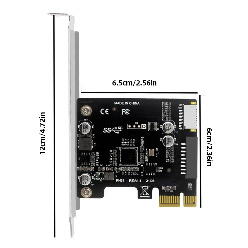 PC PCI-E To USB 3.0 PCIE Expansion Controller