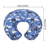Soft Breathable Ushaped Nursing Pillow Cover Cartoon Print