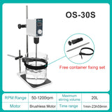 JOANLAB Liquid Mixer Lab Electric Stirrer Digital Display