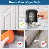 Wall Mount Key Lock Box 4 Digit Password