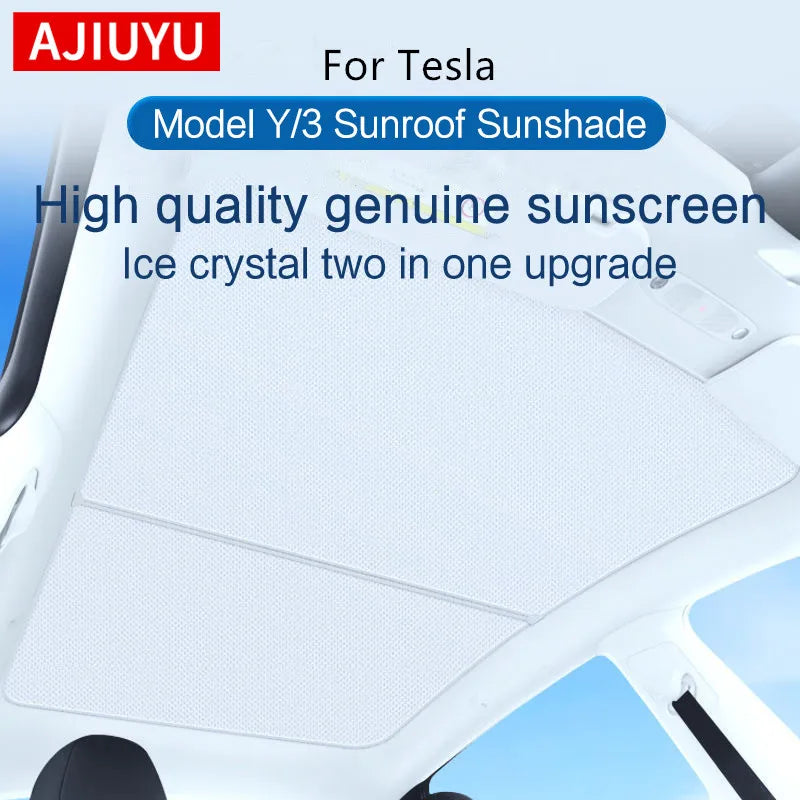 AJIUYU Sunshade for Tesla Model 3/Y (2021-2023)