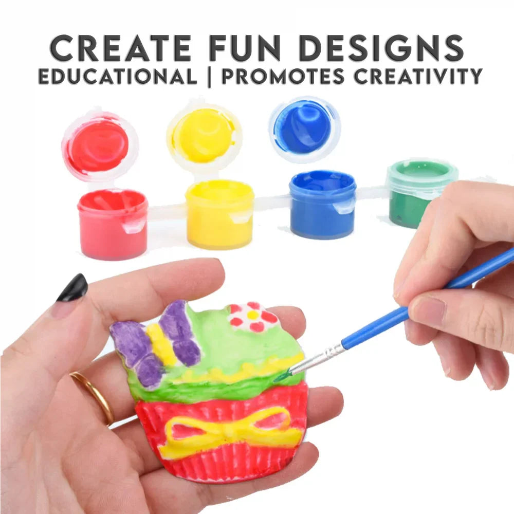 Children Plaster Painting Developmental Toys DIY Colorful Graffiti