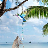 Outdoor Hanging Wind Chimes Suncatchers Crystal Prism Ball