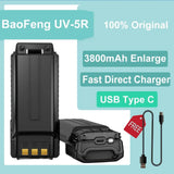 BF-F8HP Battery BaoFeng UV-5R USB Type c Original