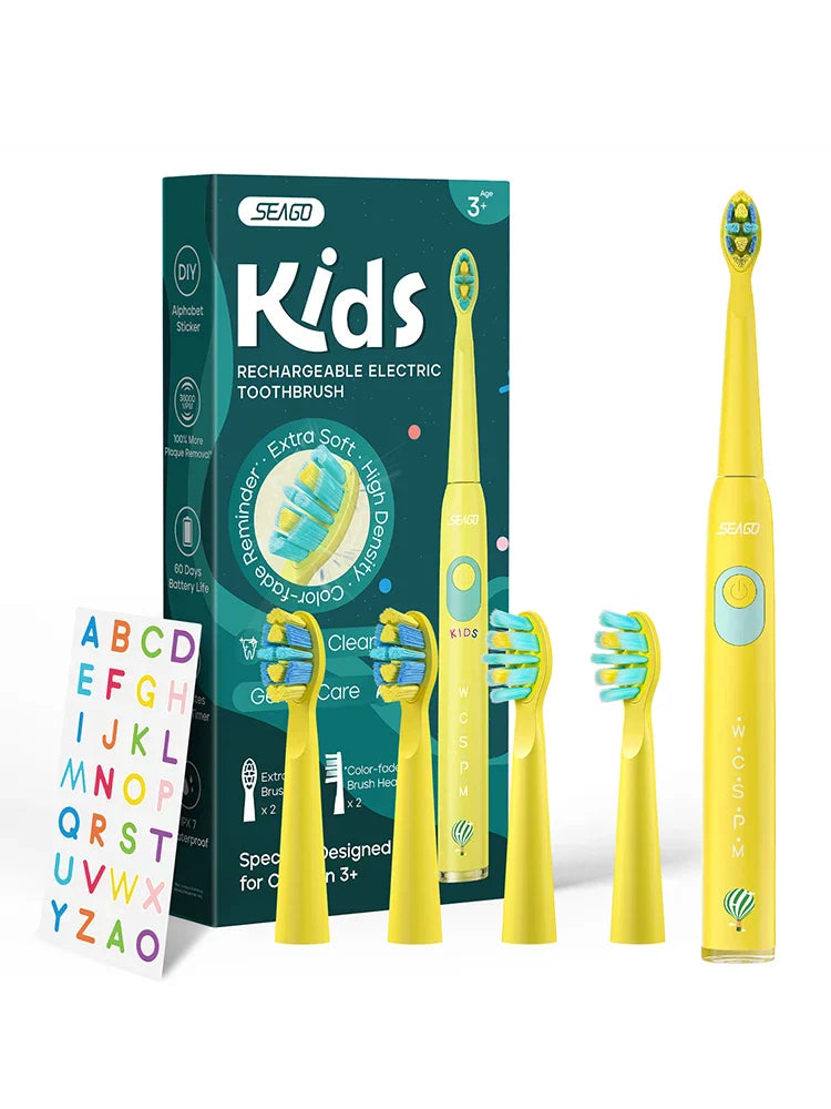 Seago Kids Electric Toothbrush for 6+Years 5 Modes