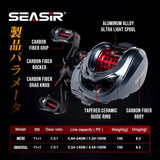 Seasir Mansory Baitcasting Fishing Reel 146g Ultralight Carbon