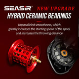 Seasir Mansory Baitcasting Fishing Reel 146g Ultralight Carbon