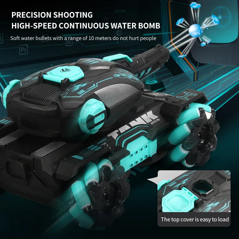 Battle RC CAR RC Tank Water Bullets Bomb