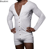 New 2024 Men's Sexy Pajamas Sets Casual One