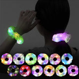 12PCS LED Mix Color Wholesale French Elastic Hair