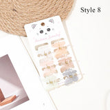 Hair Accessories For Women 6Pcs/Set Mini Crab Hair