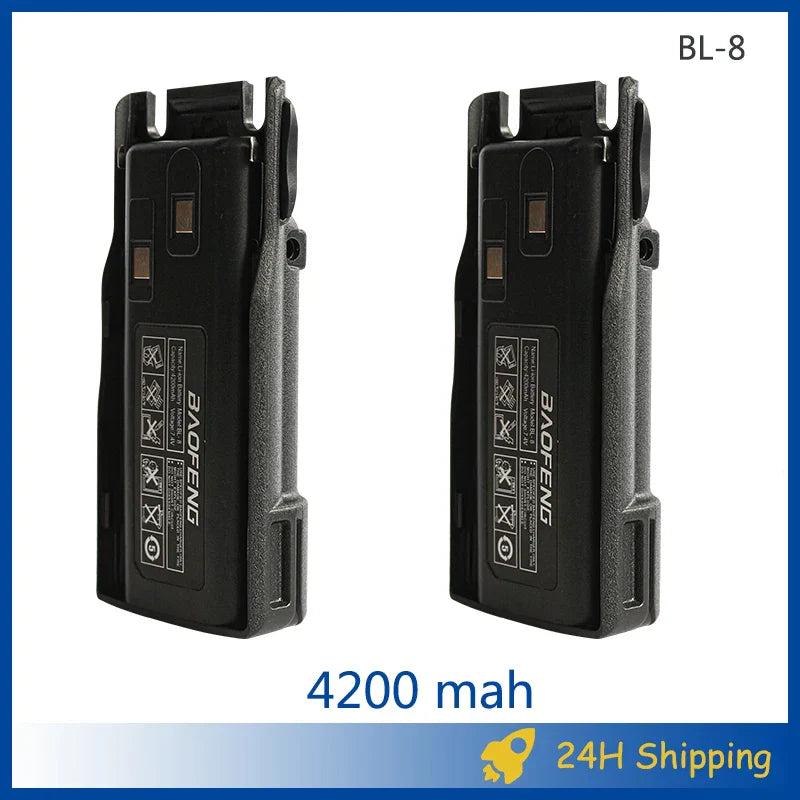 Baofeng UV 82 Battery BL-8 Walkie Talkies Ham