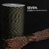 7 Cores 550 Paracord Cord 5 8 16