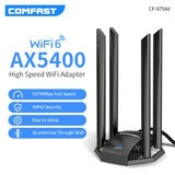 AX5400 Wifi 6 Wireless Adapter with high gain