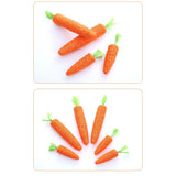 Carrot Shaped Paper Ropes Weave Pet Toy Chew