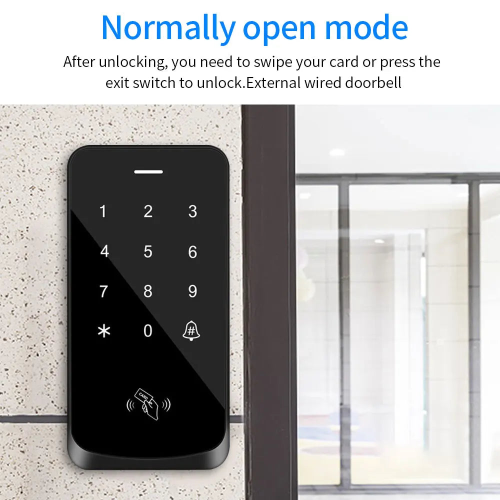 Outdoor Waterproof Access Control Smart Electronic Door Lock