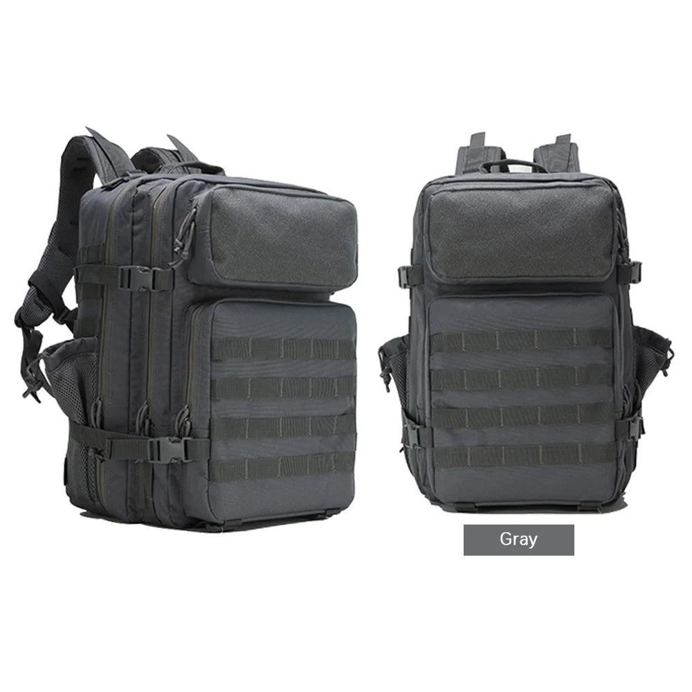 45L Military Tactical Backpack, Large Capacity Outdoor Rucksack