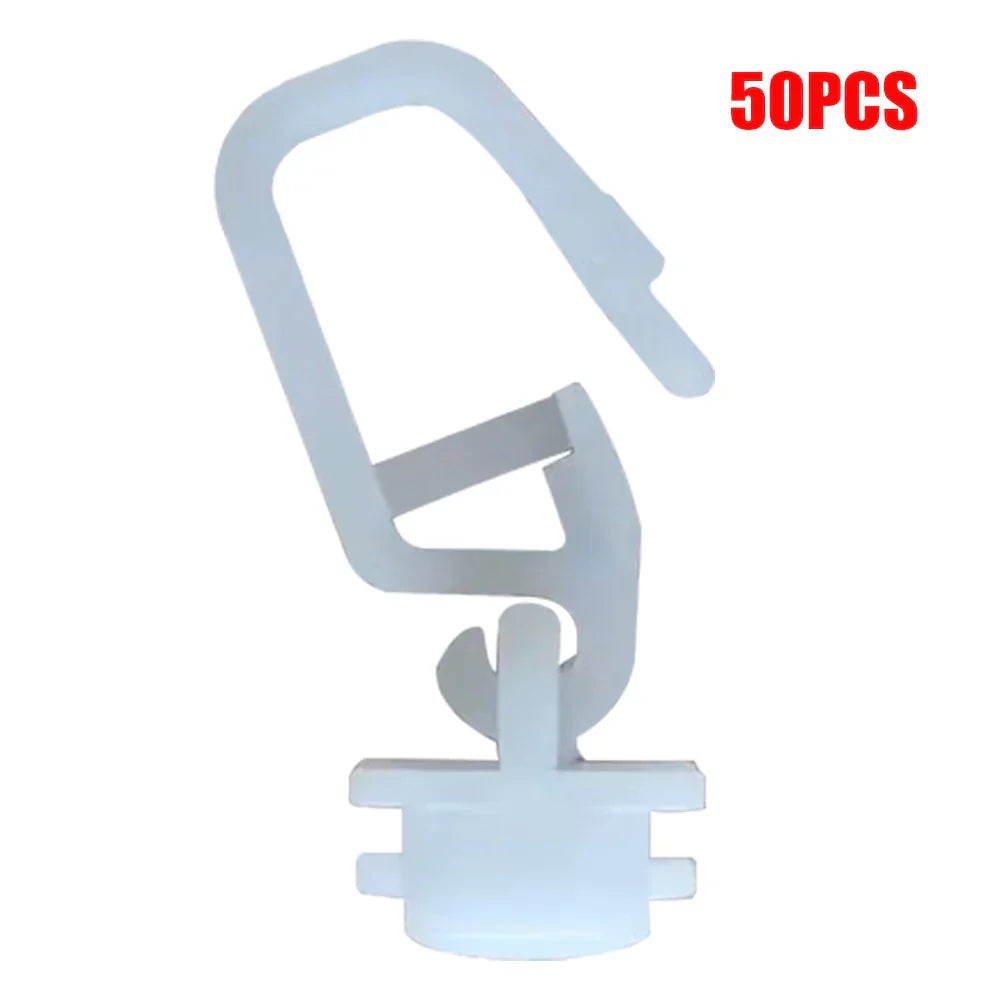 50pcs Curtains Hooks For Volvo, Man, Iveco, Rear