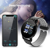 119 Plus Useful Smart Wristwatch Rechargeable Multifunctional Waterproof