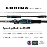 PURELURE LUBINA Spinning Rod For Bass High Carbon