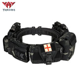 YAKEDA 6 in 1 Tactical Belt Waist Bag