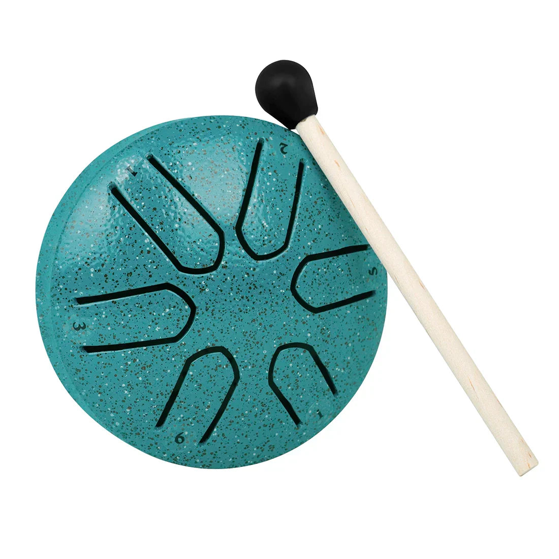 3 Inch 6-Tone Steel Tongue Drum Mini Hand