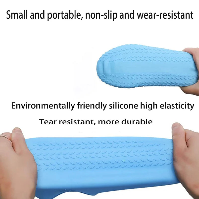 6 Colors Silicone Waterproof Shoe Covers Reusable Rain