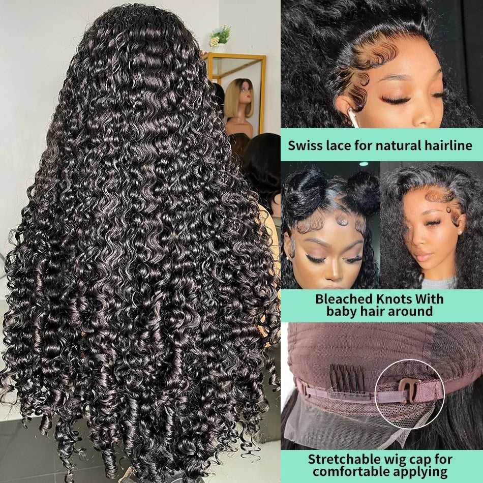 Melodie Curly 250% 40 HD 13x6 Lace Front