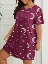 Plus Size Women's Home Sleeping Dresses Oversized Size
