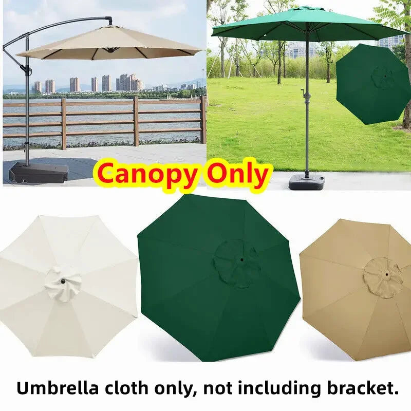 2m 6 Rib Patio Umbrella Canopy Replacement Parasol