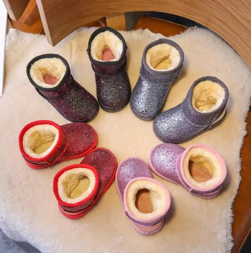 Warm Kids Snow Boots For Children New Toddler