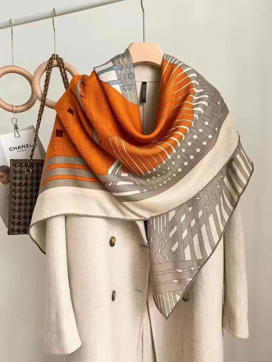 Luxury highend scarves for women's autumn and winter