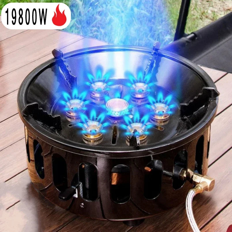 19800W Strong Fire Power Camping Stove Portable Tourist