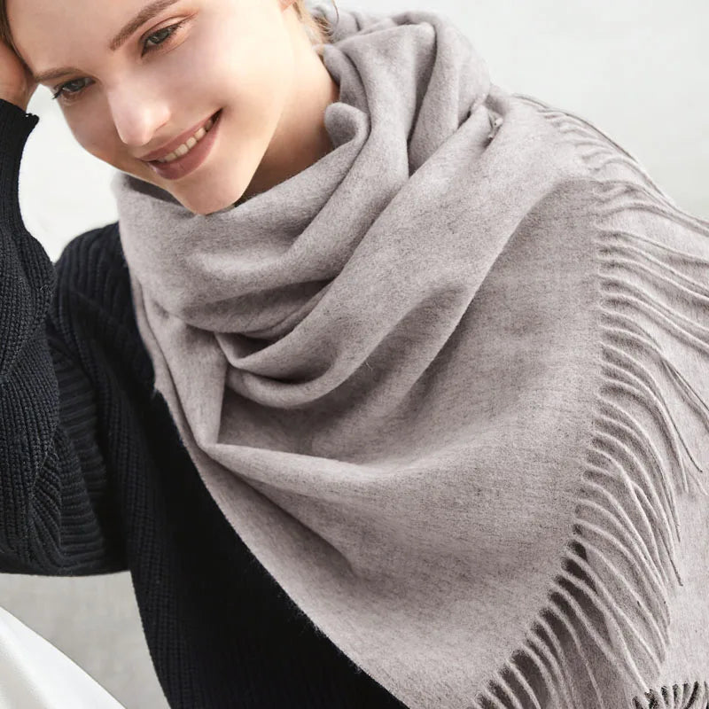 Cashmere Scarf Women Winter Shawls and Wraps