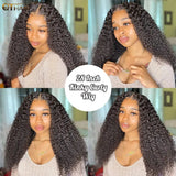 QT Afro Kinky Curly Lace Front Wigs 13x4