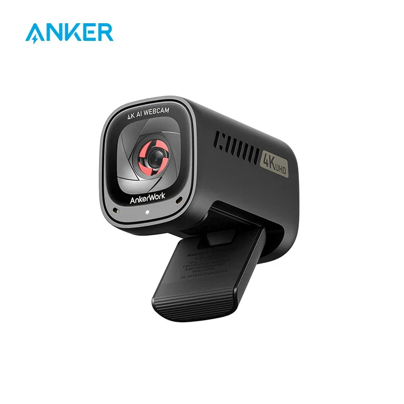 AnkerWork C310 Webcam 4K Webcam 12 Megapixel AI