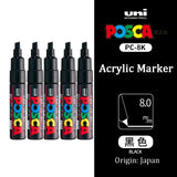 Uni Marker Pen, PC-3M Acrylic posca marcadores permanent