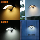 Moden waterproof outdoor wall lamp PIR motion sensor