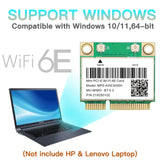 WiFi 6E AX210HMW Mini PCI-E Wifi Network Card