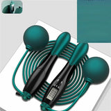Counting Jump Rope Ball Steel Jumping Fitness PVC