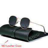 LeonLion 2023 Round Retro Sunglasses Men Round Vintage