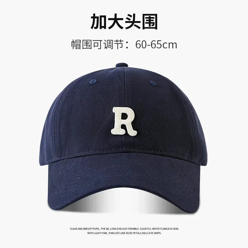 60-65cm 63-70cm Big Head Baseball Cap Men Women